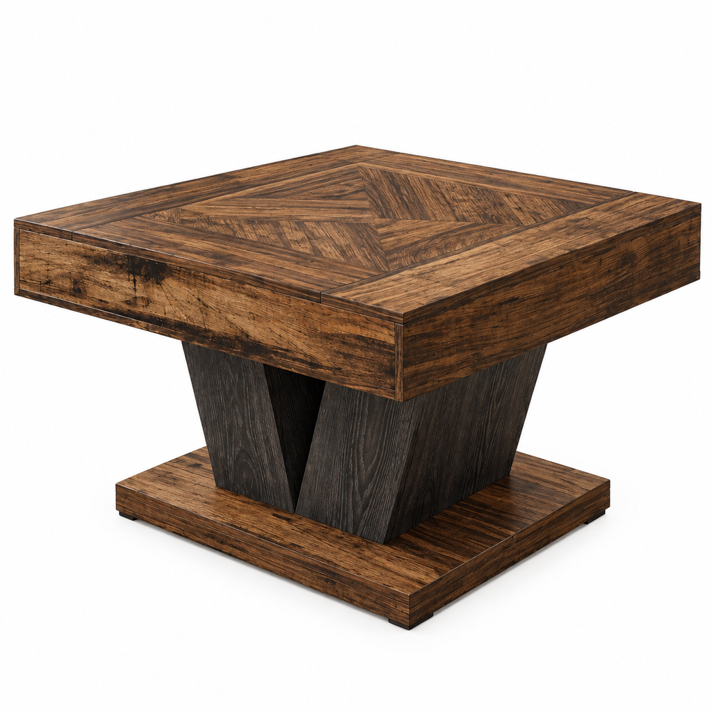 Table Basse Bois Chêne Foncé | Opéra