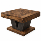 Table Basse Bois Chêne Foncé | Opéra