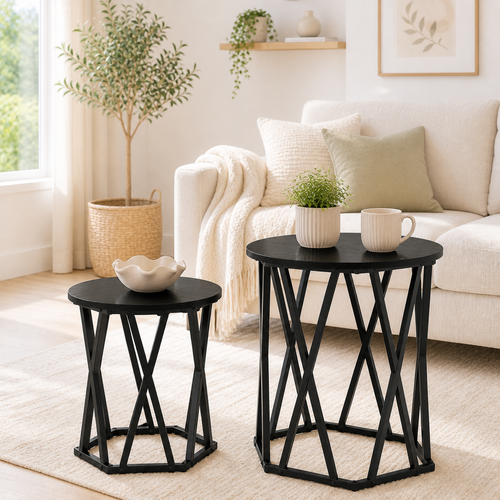 Duo Tables Basses Rondes Astra