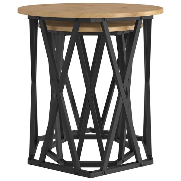 Duo Tables Basses Rondes Astra